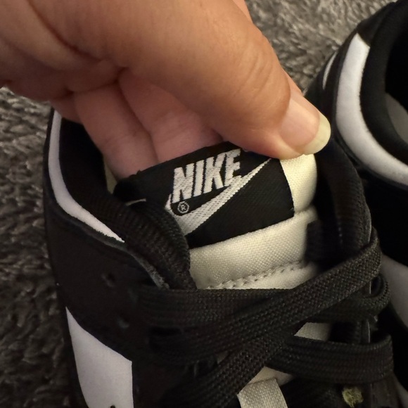 NIKE Women’s Panda Dunk Low Retro Sneakers - Picture 3 of 13